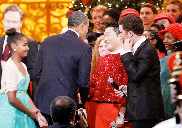 Obama Bertemu Psy meski Pernah Serukan `Bunuh Yankee`